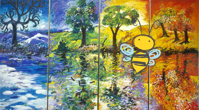 Een bloeiboog voor meer bijen in je tuin; ontwerp en plantenlijst