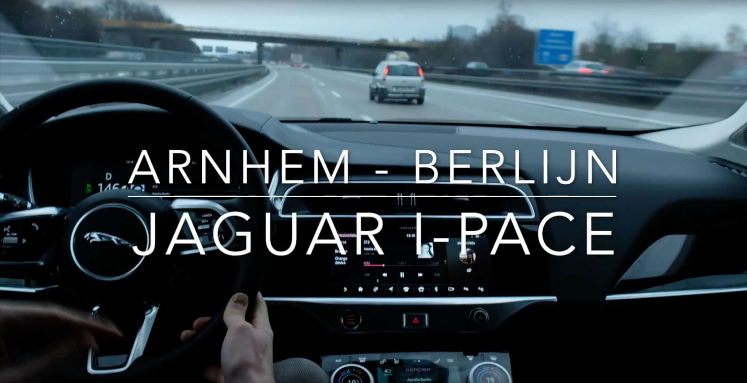 Elektrisch rijden naar Berlijn met een Jaguar I-PACE
