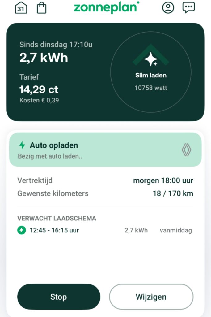 Zonneplan Charge 2 app