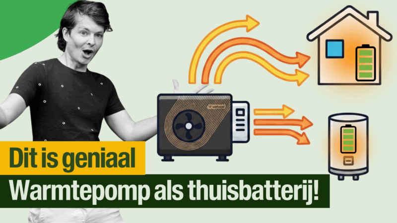 #64 Dit is geniaal. Je WARMTEPOMP ALS THUISBATTERIJ!