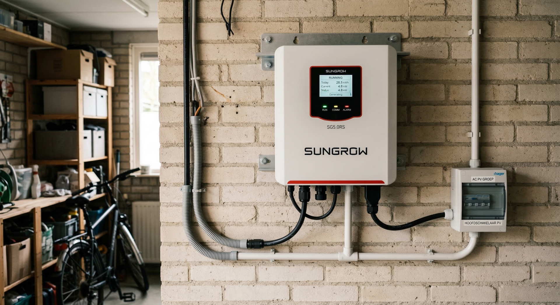 Je Sungrow omvormer slim uitzetten via app, modbus of Home Assistant