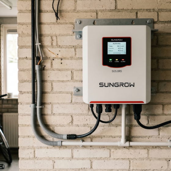 Je Sungrow omvormer slim uitzetten via app, modbus of Home Assistant