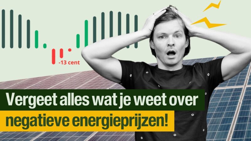 Vergeet alles wat je weet over NEGATIEVE ENERGIEPRIJZEN