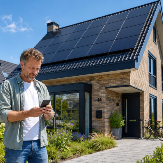 Wat leveren zonnepanelen op met een dynamisch contract?